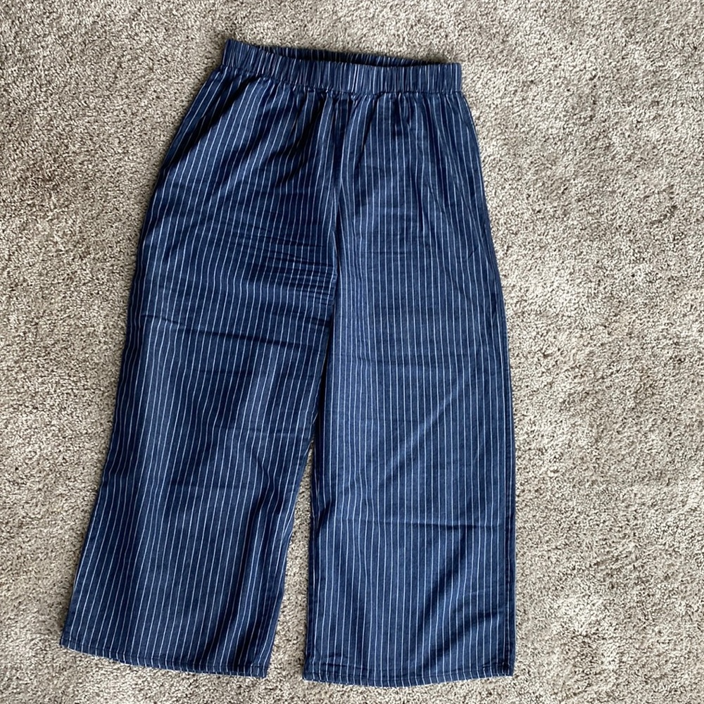 Crop, wide leg pant